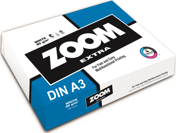 Zoom EXTRA Kopierpapier, 80 g/m², DIN A3, PEFC