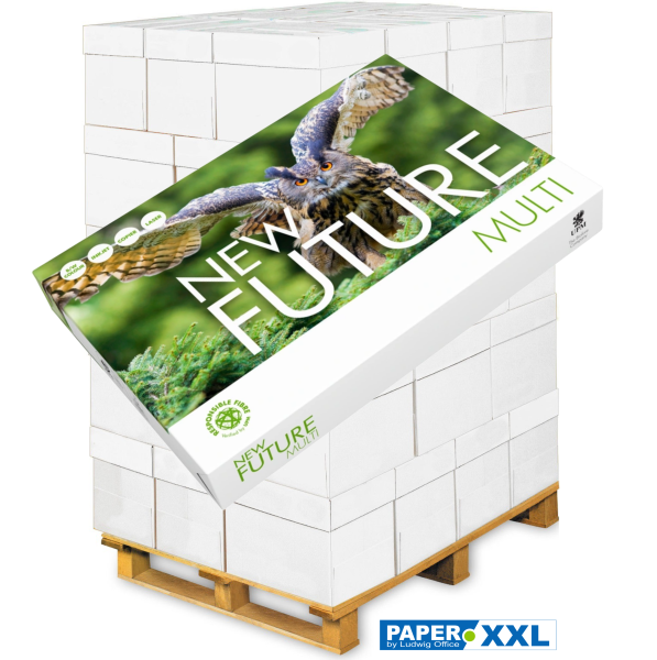 New Future MULTI FSC Kopierpapier, 80 g/m², DIN A3 - Palette = 50.000 Blatt