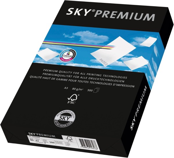 Sky PREMIUM Kopierpapier, 80 g/m², DIN A3