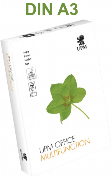 UPM Office MULTIFUNCTION Kopierpapier, 80 g/m², DIN A3