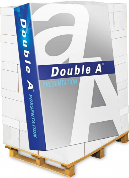 Double A PRESENTATION Kopierpapier, 100 g/m², DIN A4 - Palette = 80.000 Blatt