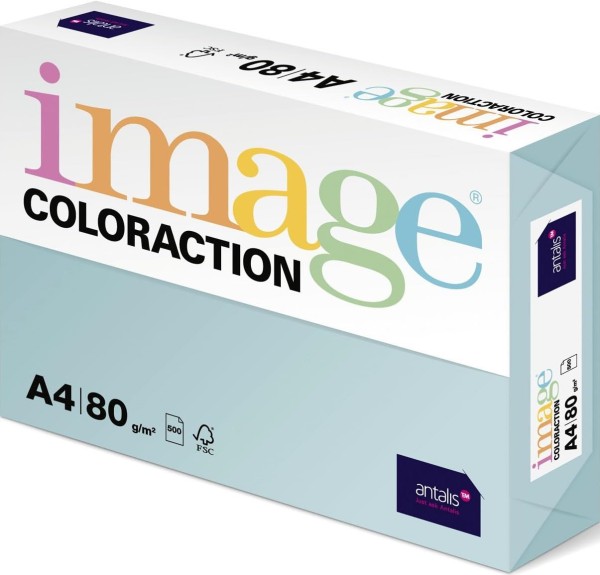 Image Coloraction Lagoon / Hellblau (A27), 80 g/m², DIN A4