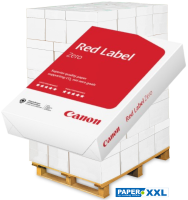 Canon RED Label ZERO Kopierpapier, A4, 80 g/m², CO2 neutral / klimaneutral - Palette = 100.000 Blatt Canon RED Label ZERO Kopierpapier, A4, 80 g/m², CO2 neutral / klimaneutral - Palette = 100.000 Blatt