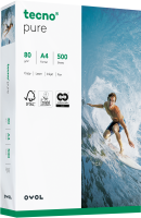 tecno PURE Recyclingpapier, Kopierpapier, 80 g/m², DIN A4 tecno PURE Recyclingpapier, Kopierpapier, 80 g/m², DIN A4