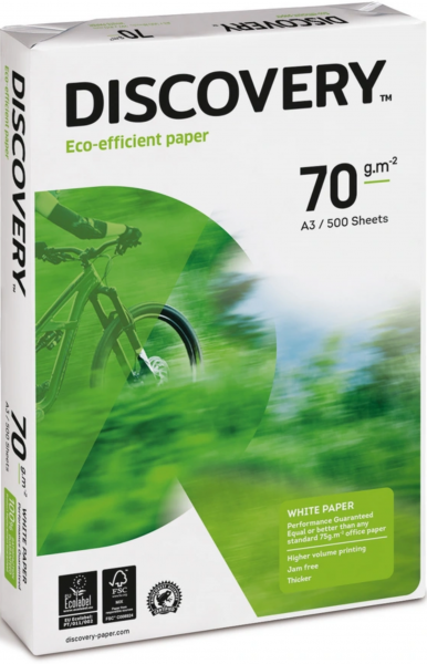 Discovery Kopierpapier, 70 g/m², DIN A3