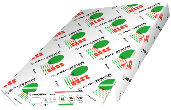 PRO-DESIGN Kopierpapier / Farblaserpapier, 90 g/m², DIN A3