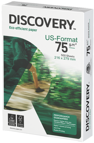Discovery Kopierpapier, 75 g/m², US LETTER FORMAT