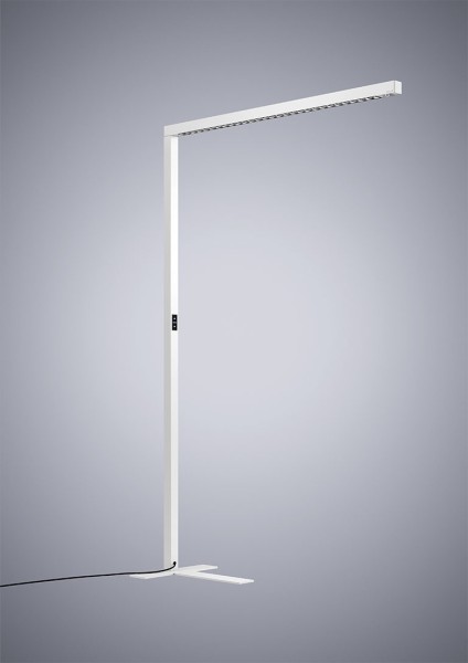 WALDMANN Stehleuchte STRAIGHT.single (weiß) - 4.000K Neutralweiß