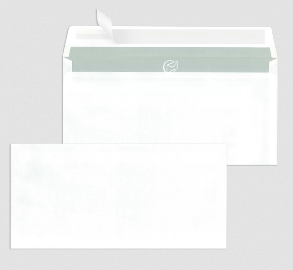 Briefhüllen DIN C6/5 haftklebend Offset weiß 80 g/m²