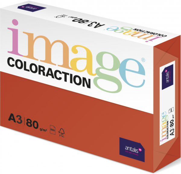 Image Coloraction London / ziegelrot (A16), 80 g/m², DIN A3 (297 x 420 mm)