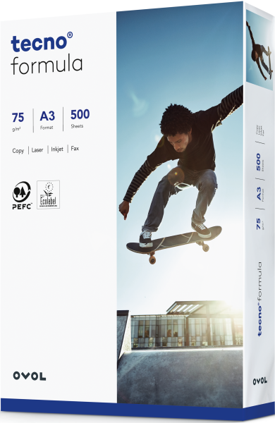 tecno FORMULA Kopierpapier, 75 g/m², DIN A3