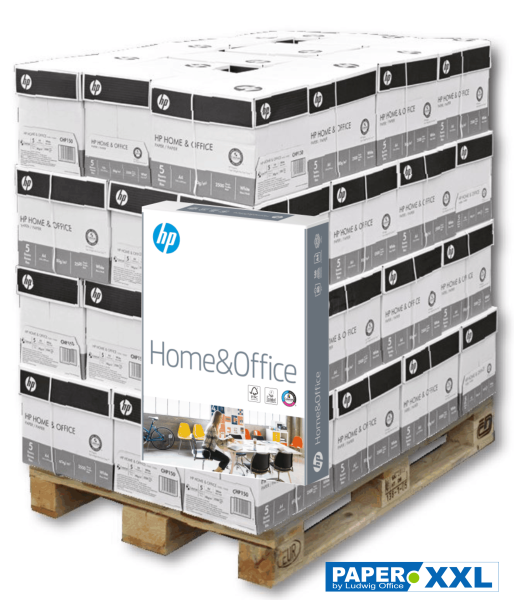 HP HOME & OFFICE CHP150 Kopierpapier, 80 g/m² , DIN A4 - Palette = 120.000 Blatt