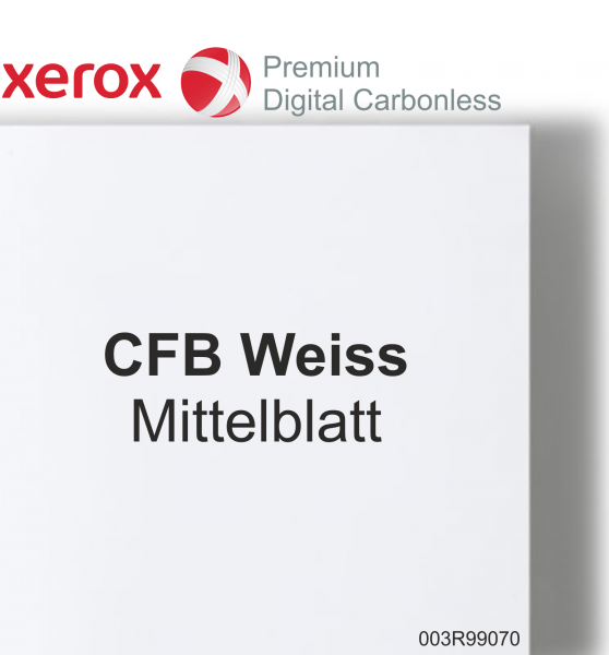 Xerox Premium Digital Carbonless 003R99070, CFB (Mittelblatt) WEISS 80 g/m², DIN A4 - SD-Papier