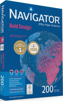 Navigator BOLD DESIGN Kopierpapier FSC, 200 g/m², DIN A4 Navigator BOLD DESIGN Kopierpapier FSC, 200 g/m², DIN A4