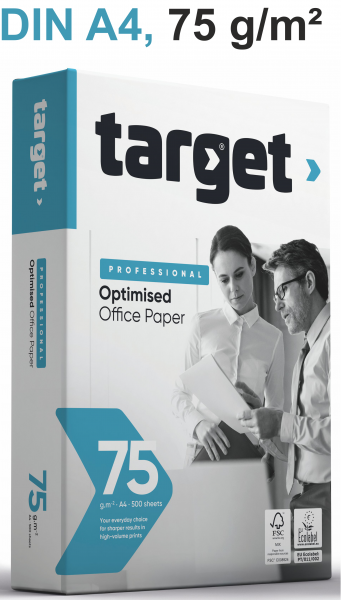 target PROFESSIONAL optimised Kopierpapier, FSC, 75 g/m², DIN A4