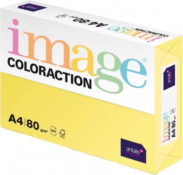 Image Coloraction Florida / Zitronengelb (A41), 80 g/m², DIN A4