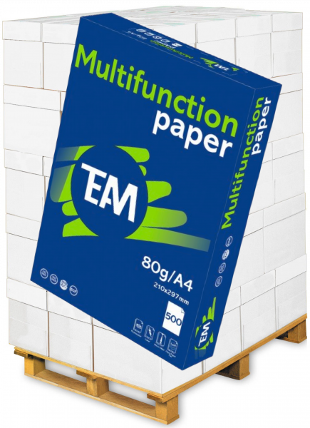 TEAM Kopierpapier, 80 g/m², DIN A4 - Palette = 100.000 Blatt
