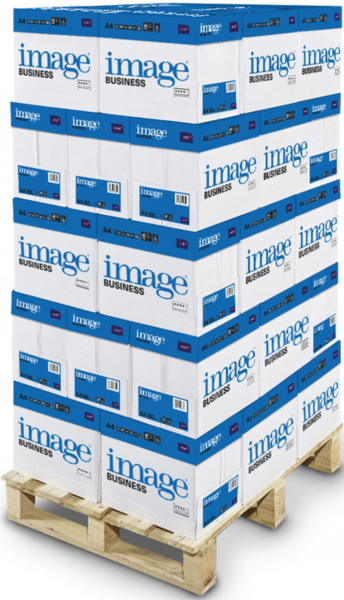 image BUSINESS Kopierpapier, 80 g/m², DIN A4 - Palette = 100.000 Blatt