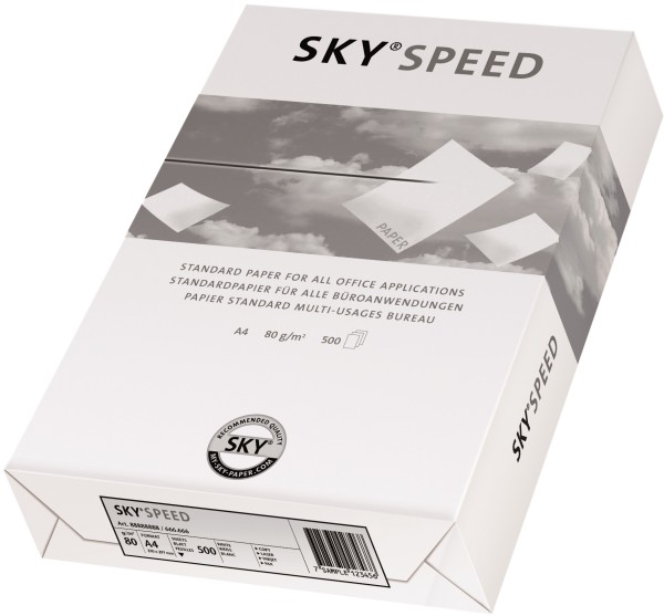 Sky SPEED Kopierpapier, 80 g/m², DIN A4