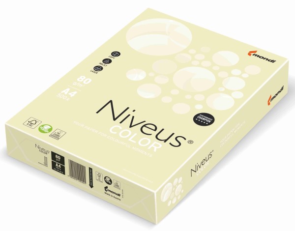 NIVEUS Color vanille (BE66) - 80 g - DIN A3 BB (297 x 420 mm)