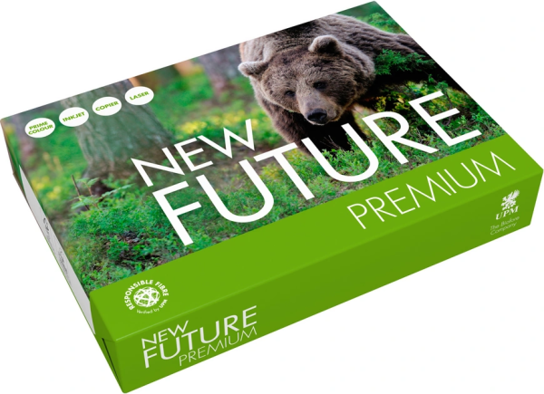 New Future PREMIUM Kopierpapier, FSC, 80 g/m², DIN A4, 2fach GELOCHT