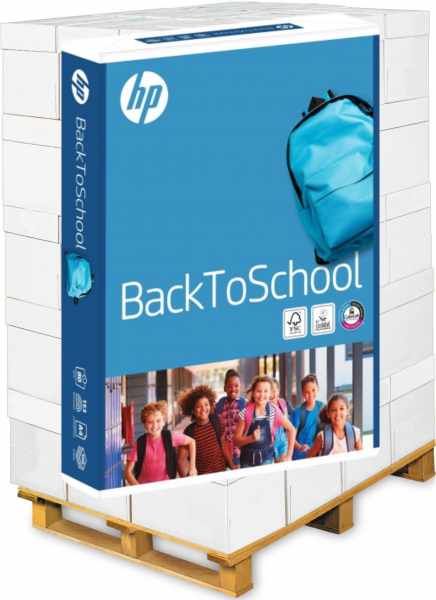 HP Back to School CHP115 Kopierpapier, 80 g/m² , DIN A4 - Palette = 120.000 Blatt