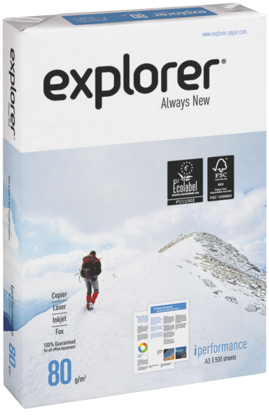 Explorer iPerformance Kopierpapier, 80 g/m², DIN A3
