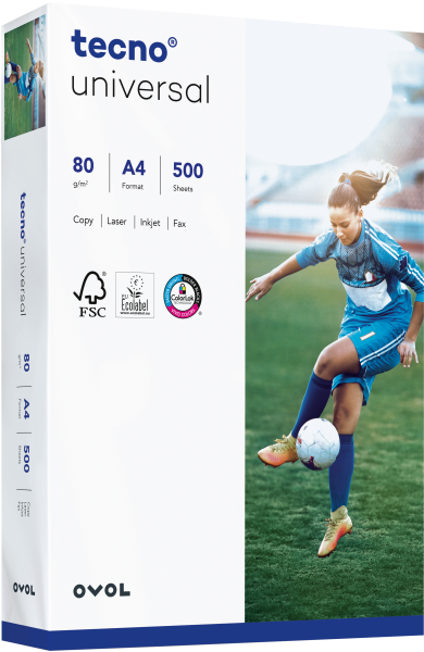 tecno UNIVERSAL Kopierpapier, 80 g/m², DIN A4