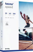 tecno SPEED Kopierpapier, 80 g/m², DIN A3 tecno SPEED Kopierpapier, 80 g/m², DIN A3