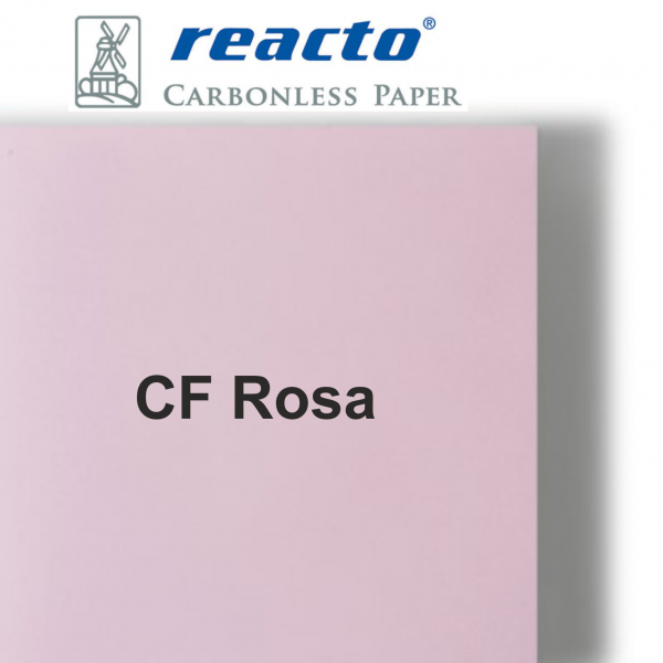 REACTO LASER CF (Schlußblatt) ROSA 80 g/m², DIN A4 - Selbstdurchschreibepapier / Durchschreibepapier