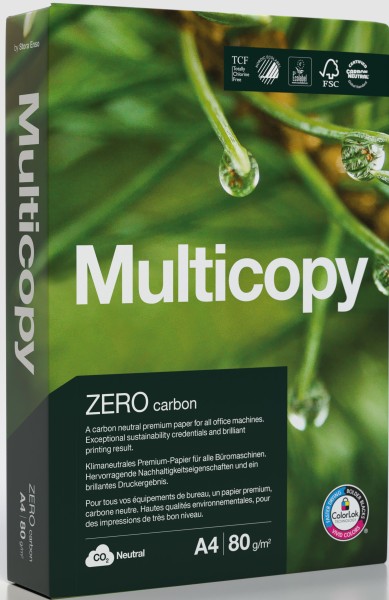 Multicopy ZERO Carbon Kopierpapier, 80 g/m², DIN A4