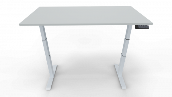 Geramöbel Elevate PLUS - Sitz-Steh-Tisch, 160x80cm, elektr. höhenverstellbar, zerlegt