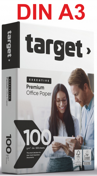 target EXECUTIVE Premium Kopierpapier, FSC, 100 g/m², DIN A3