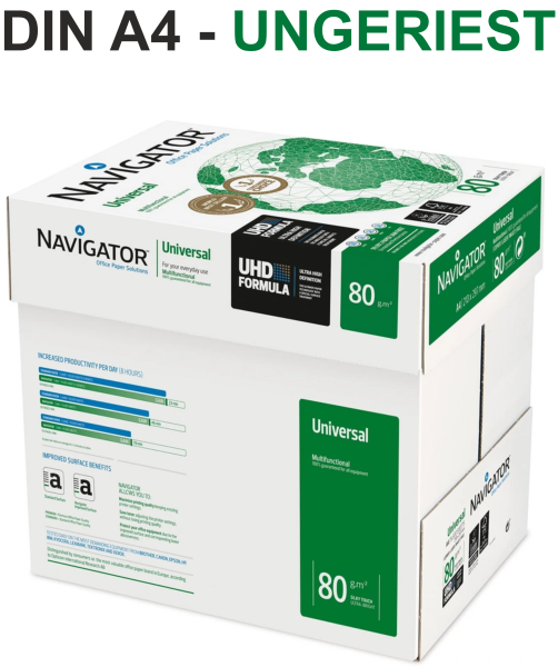 Navigator UNIVERSAL Kopierpapier, 80 g/m², DIN A4, UNGERIEST