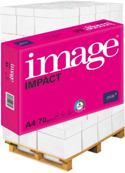 image IMPACT Kopierpapier, 70 g/m², DIN A4 - Palette = 100.000 Blatt