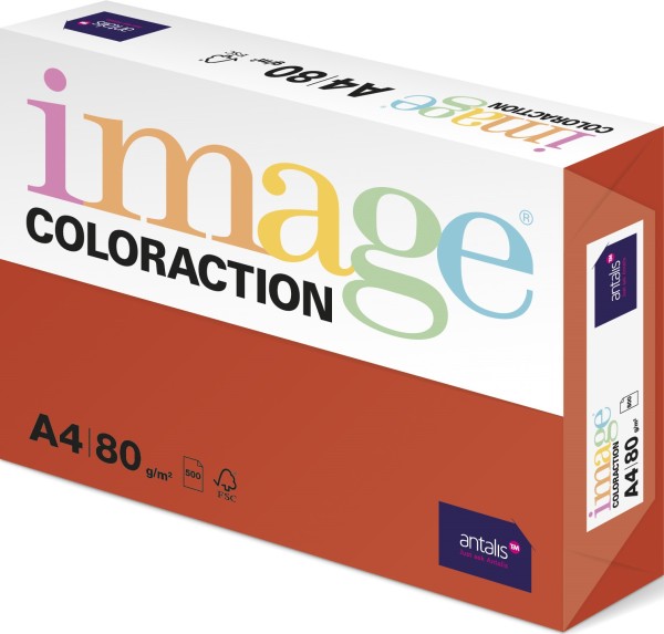Image Coloraction London / ziegelrot (A16), 80 g/m², DIN A4