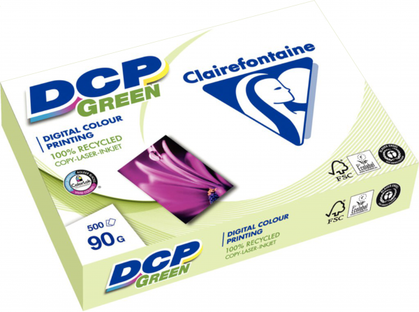 Clairefontaine DCP GREEN Recyclingpapier, 90 g/m², DIN A4