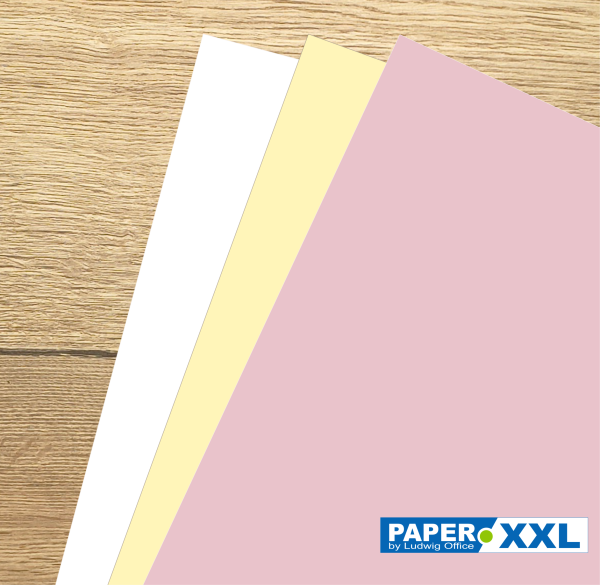 FORMULA DIGITAL 3fach vorsortiert, CF/CFB/CB - r/g/w, 80 g/m², DIN A4 - Selbstdurchschreibepapier