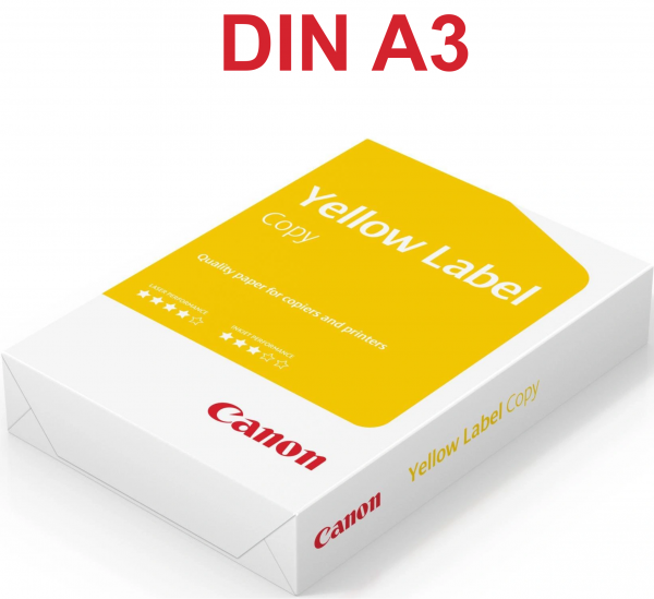 Canon YELLOW Label COPY Kopierpapier, DIN A3, 80 g/m²