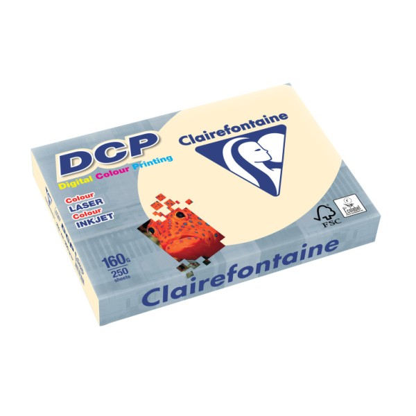 Clairefontaine DCP IVORY (elfenbein) 6827 - 160 g/m² - DIN A3 (297 x 420 mm)
