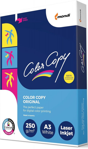 Color Copy Kopierpapier / Farblaserpapier, 250 g/m², DIN A3 BB (297 x 420 mm), CO₂-neutral