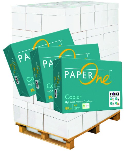 PaperOne COPIER PEFC - 80 g/m² DIN A4 - Palette mit 100.000 Blatt