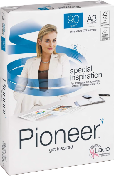 PIONEER perfect inspiration, Premium Kopierpapier, FSC, 90 g/m², DIN A3