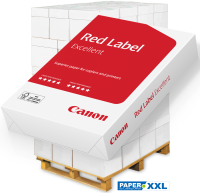 Canon RED Label EXCELLENT Kopierpapier, A4, 80 g/m² - Palette = 100.000 Blatt Canon RED Label EXCELLENT Kopierpapier, A4, 80 g/m² - Palette = 100.000 Blatt