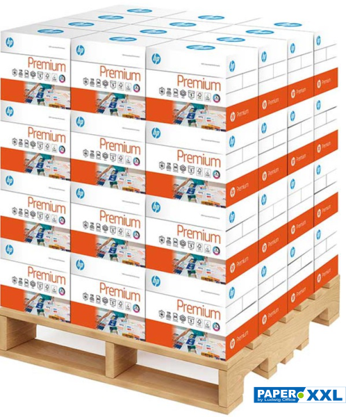 HP PREMIUM CHP850 Kopierpapier, 80 g/m², DIN A4 - Palette = 100.000 Blatt